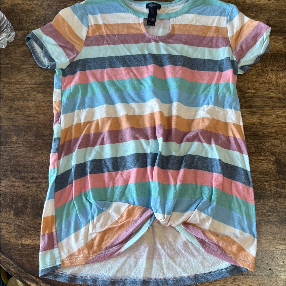 Striped Multicolor Women's Top